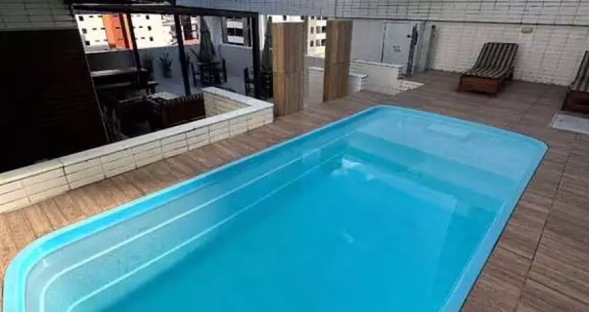 Apartamento com 1 dormitório à venda, 33 m² por r$ 380.000,00 - manaíra - joão pessoa/pb