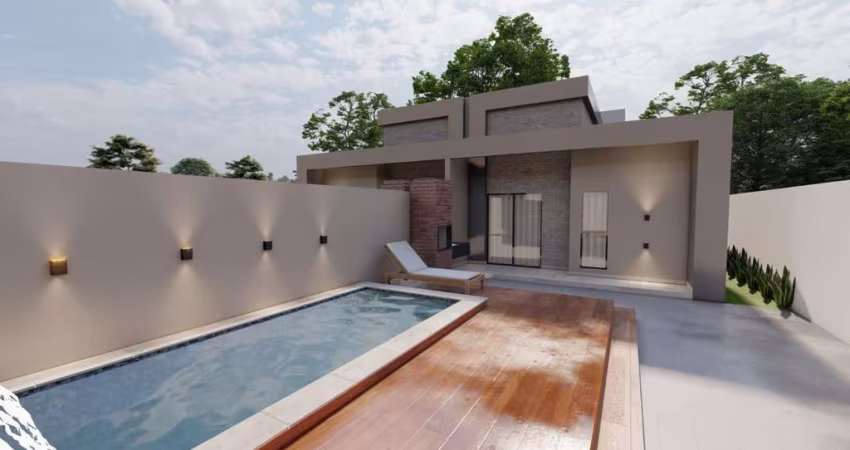 Casa com 3 dormitórios à venda por R$ 380.000,00 - Loteamento Praia Bela - Pitimbú/PB