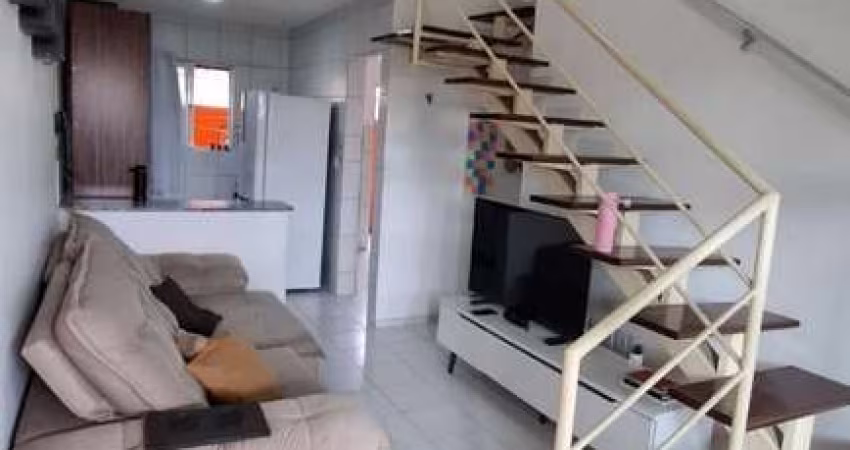 Apartamento Duplex com 2 dormitórios à venda, 69 m² por R$ 250.000 - Portal Do Poço - Cabedelo/PB