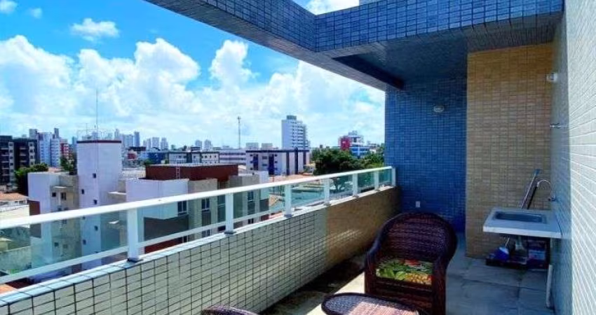 Cobertura com 2 dormitórios à venda, 52 m² por R$ 510.000 - Jardim Cidade Universitária - João Pessoa/PB
