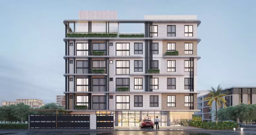 Flat com 1 dormitório à venda por R$ 215.000,00 - Bancários - João Pessoa/PB