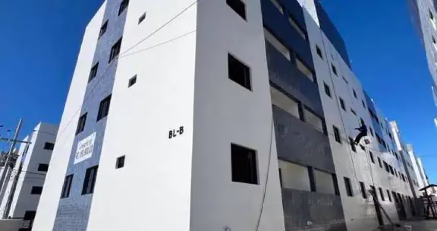 Apartamento com 2 dormitórios à venda, 50 m² por r$ 163.000 - paratibe - joão pessoa/pb