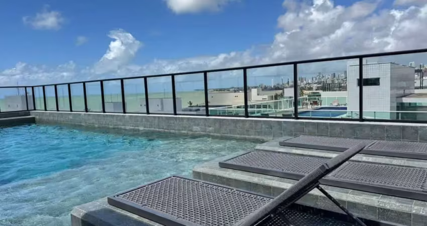 Flat com 1 dormitório à venda, 18 m² por r$ 429.000,00 - jardim oceania - joão pessoa/pb