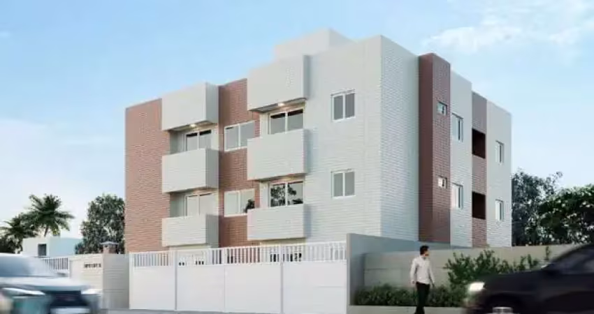 Apartamento com 2 dormitórios à venda, 50 m² por r$ 158.000 - paratibe - joão pessoa/pb