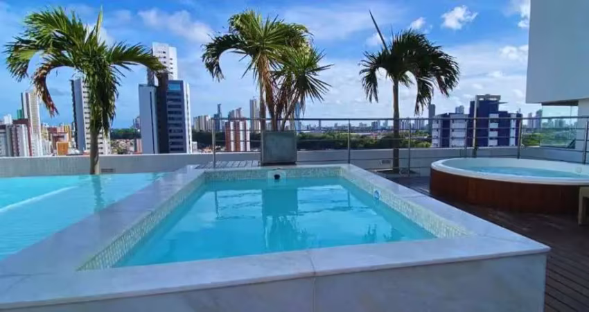 Flat com 1 dormitório à venda, 23 m² por r$ 280.000 - manaíra - joão pessoa/pb