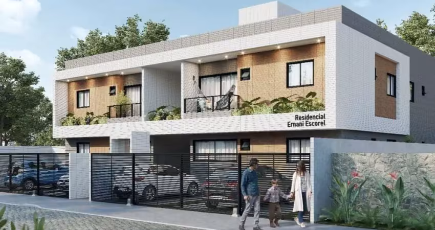 Apartamento com 2 dormitórios à venda por r$ 179.999 - loteamento quintas de gramame - joão pessoa/pb
