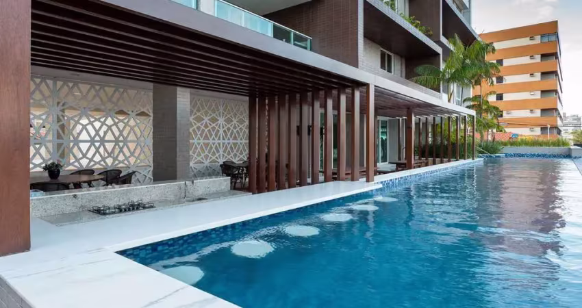 Apartamento com 3 dormitórios à venda, 88 m² por r$ 1.500.000 - camboinha - cabedelo/pb