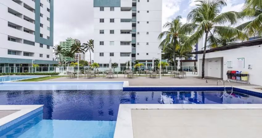 Apartamento com 3 dormitórios à venda, 77 m² por r$ 850.000 - bessa - joão pessoa/pb