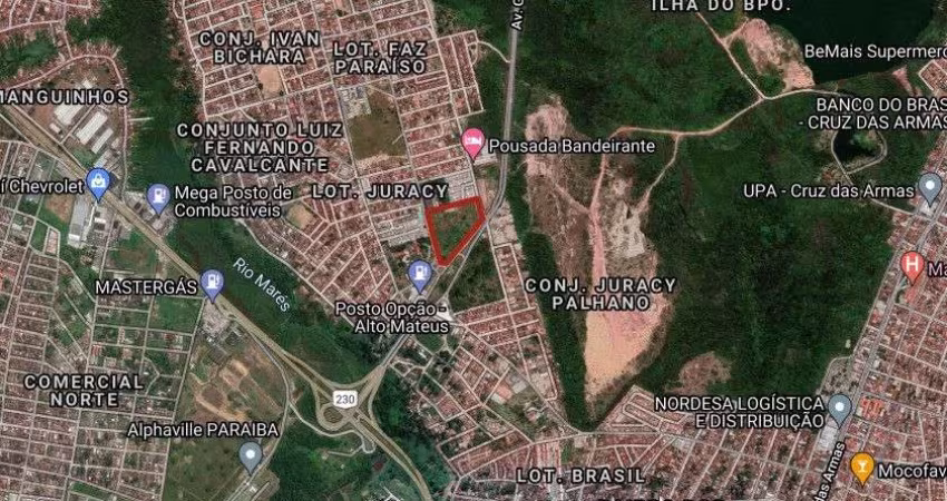 Terreno à venda, 1 m² por R$ 12.000.000,00 - Alto do Mateus - João Pessoa/PB