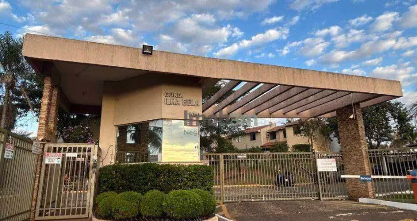 Sobrado com 3 dormitórios, 70 m² - venda por r$ 225.000 ou aluguel por r$ 1.200/mês - jardim morumbi - londrina/pr