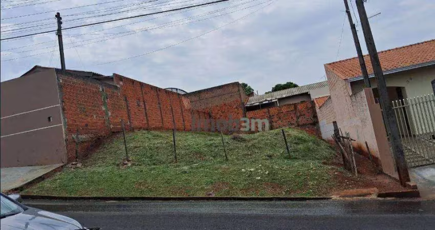 Terreno à venda, 247 m² por r$ 106.000,00 - vila esperança - ibiporã/pr