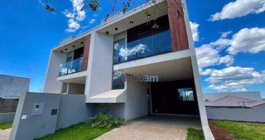 Sobrado com 3 dormitórios à venda, 129 m² por R$ 830.000,00 - Condomínio Morada das Flores - Cambé/PR