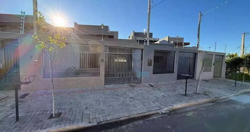 Casa com 3 dormitórios, 114 m² - venda por r$ 550.000,00 ou aluguel por r$ 2.500,01/mês - residencial quadra norte - londrina/pr