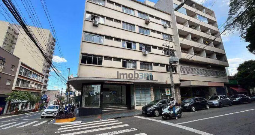 Kitnet com 1 dormitório à venda, 27 m² por r$ 140.000,00 - centro - londrina/pr