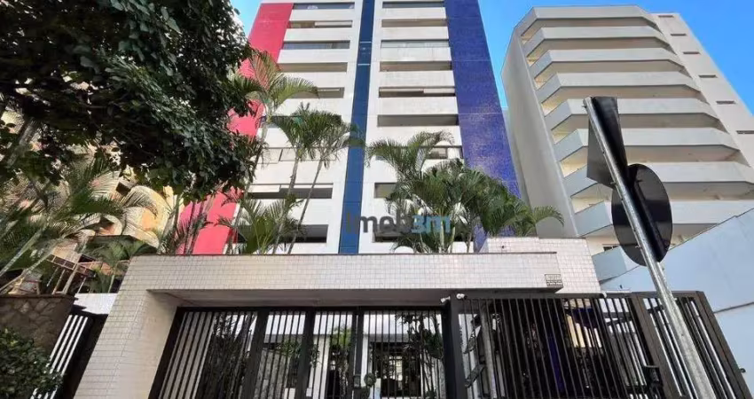 Apartamento com 3 dormitórios, 171 m² - venda por r$ 1.100.000 ou aluguel por r$ 4.700/mês - centro - londrina/pr