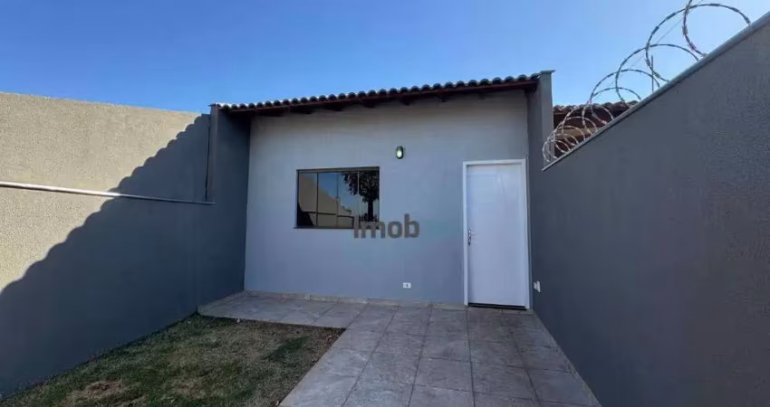 Casa com 2 dormitórios à venda, 65 m² por r$ 215.000,00 - jardim pandovani - londrina/pr