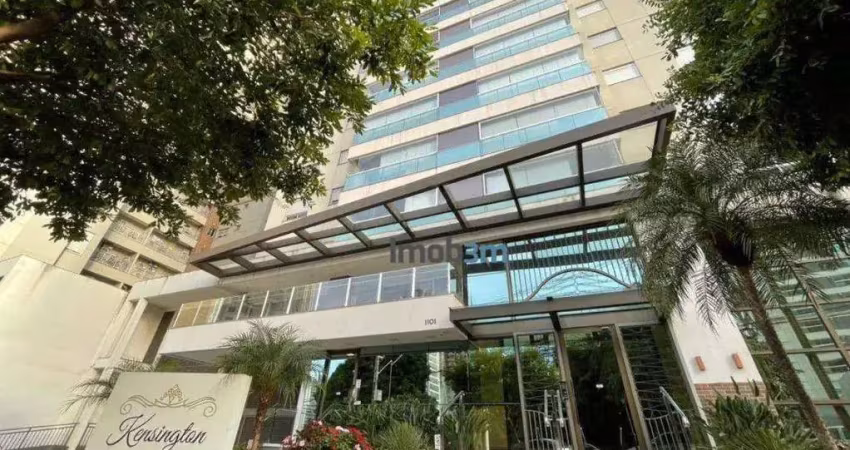 Apartamento com 2 dormitórios para alugar, 108 m² por r$ 7.000/mês - gleba fazenda palhano - londrina/pr