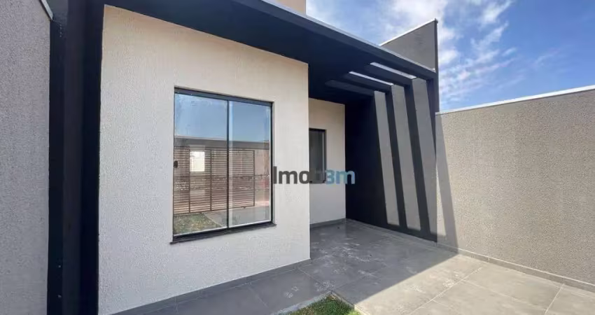 Casa com 2 dormitórios à venda, 55 m² por r$ 250.000,00 - jardim padovani - londrina/pr