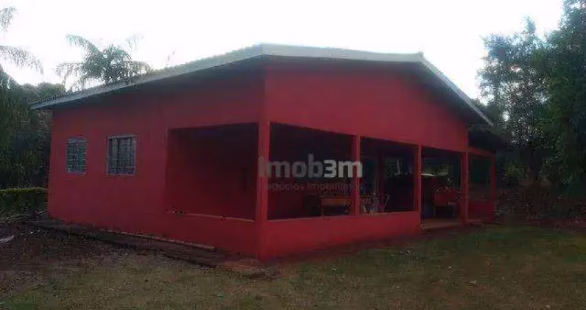 Chácara com 3 dormitórios à venda, 3300 m² por r$ 490.000,00 - gleba jacutinga - londrina/pr