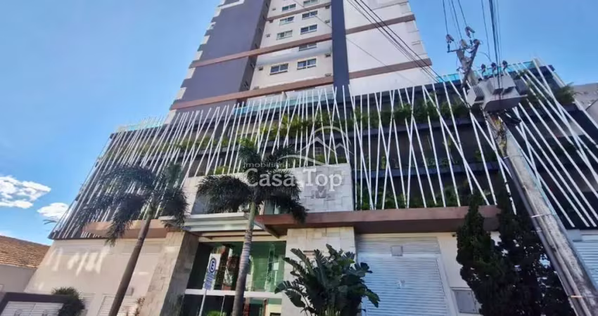 Apartamento semimobiliado para alugar edifício benevento residenziale - centro