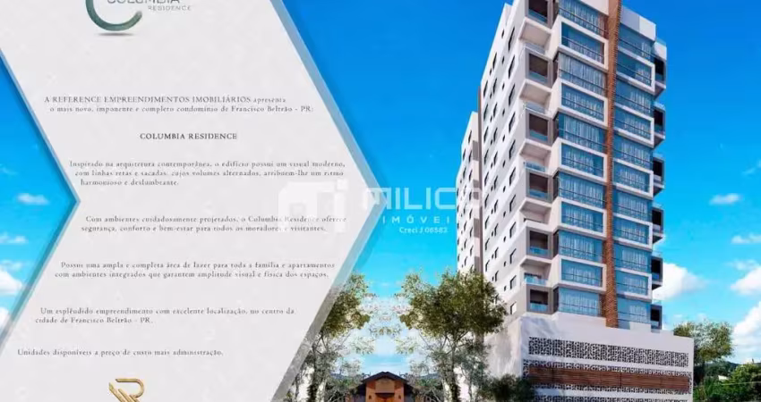 Apartamento área central com 3 suítes - francisco beltrão - pr