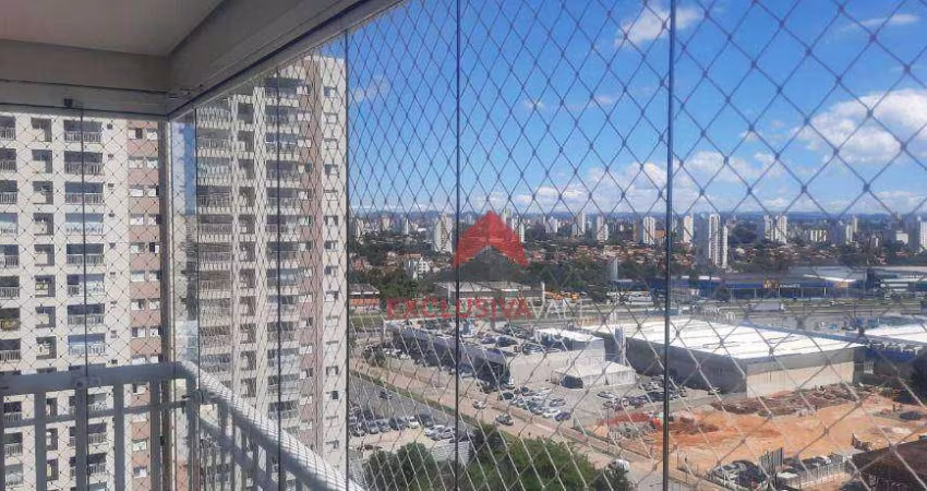 Apartamento com 2 dormitórios para alugar, 90 m² por R$ 5.419,60/mês - Jardim Aquarius - São José dos Campos/SP