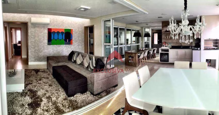 Apartamento à venda, 160 m² por R$ 2.350.000,00 - Parque Residencial Aquarius - São José dos Campos/SP