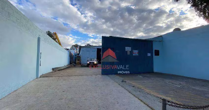 Galpão, 350 m² - venda por R$ 1.350.000,00 ou aluguel por R$ 6.270,00/mês - Chácaras Reunidas - São José dos Campos/SP