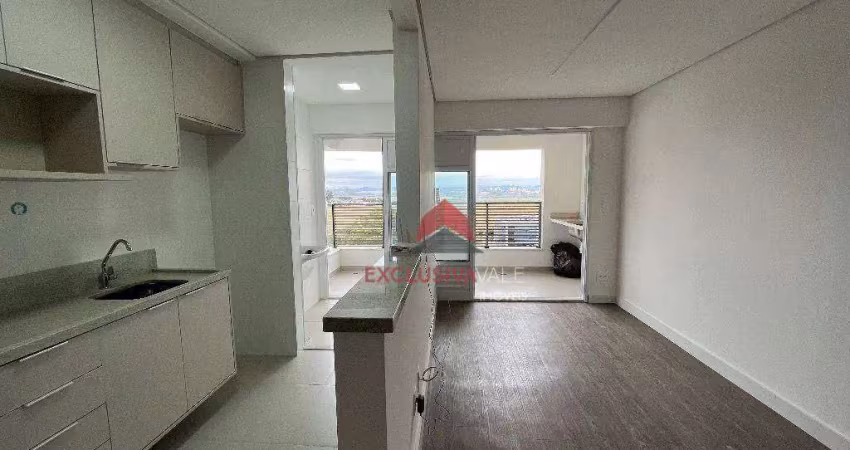 Apartamento para alugar, 42 m² por r$ 4.635,00/mês - jardim aquarius - são josé dos campos/sp