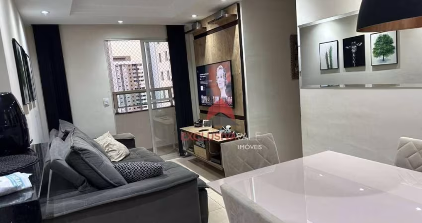 Apartamento com 3 dormitórios à venda, 70 m² por R$ 445.000,00 - Parque Industrial - São José dos Campos/SP