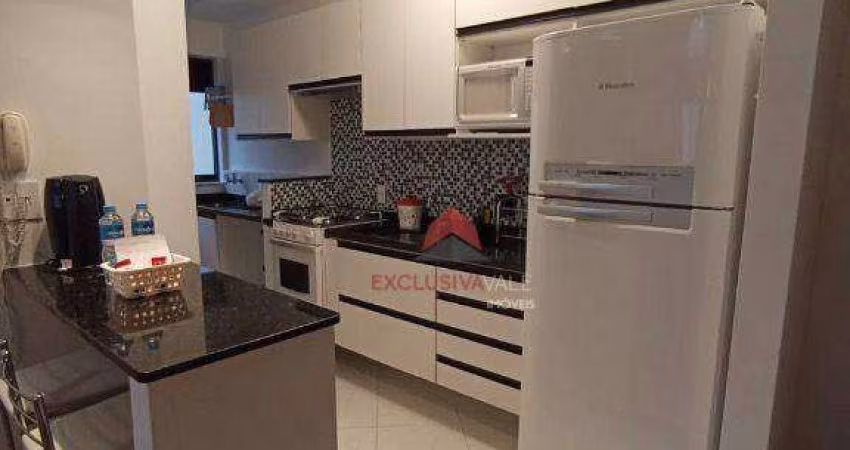 Apartamento com 1 dormitório, 70 m² - venda por R$ 810.000,00 ou aluguel por R$ 5.690,00/mês - Jardim Aquarius - São José dos Campos/SP