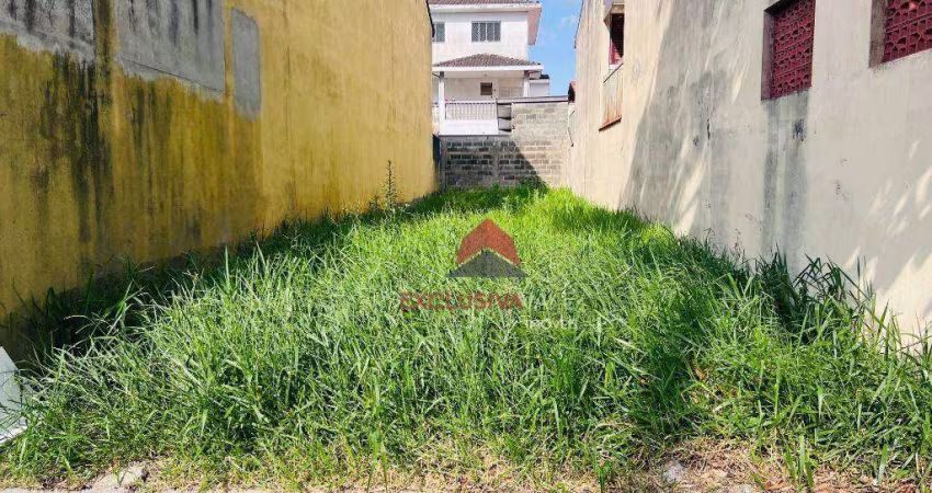 Terreno à venda, 125 m² por R$ 255.000,00 - Loteamento Residencial Vista Linda - São José dos Campos/SP
