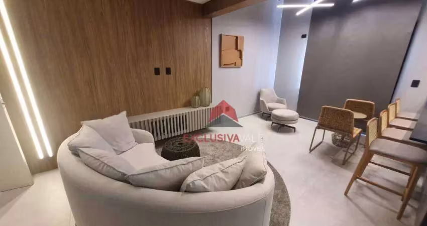 Apartamento com 1 dormitório à venda, 94 m² por r$ 1.280.000,00 - parque residencial aquarius - são josé dos campos/sp