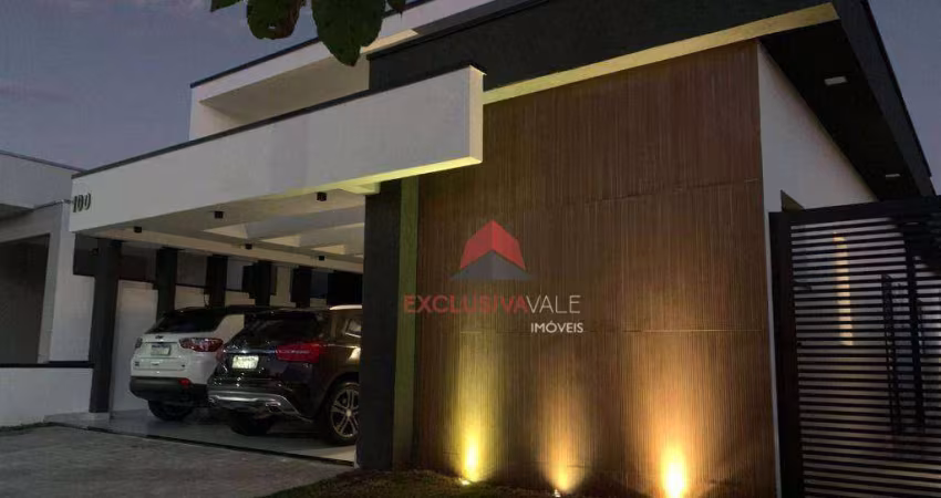 Casa com 3 dormitórios à venda, 145 m² por R$ 980.000,00 - Condominio Cataguá Way - Taubaté/SP