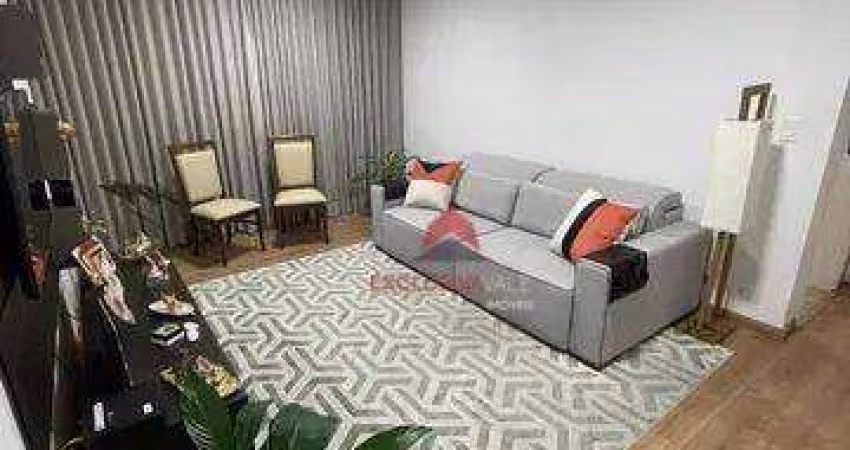 Apartamento com 2 dormitórios sendo 1 suíte à venda, 92 m² por R$ 557.000 - Vila Betânia - São José dos Campos/SP