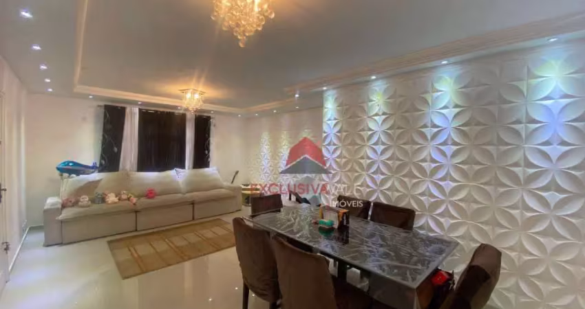 Casa térrea, em rua sem saída com 3 dormitórios, suíte  à venda, 180 m² por r$ 960.000,00 - jardim satélite - são josé dos campos/sp