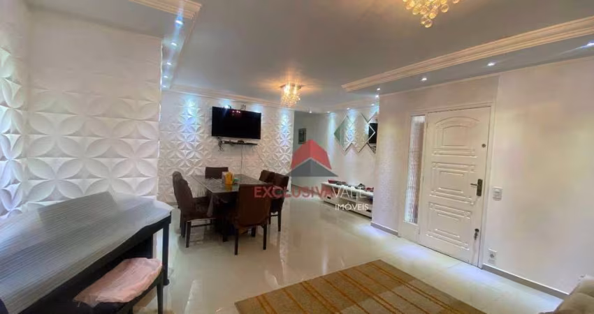 Casa térrea, em rua sem saída com 3 dormitórios, suíte  à venda, 180 m² por R$ 955.000,00 - Jardim Satélite - São José dos Campos/SP