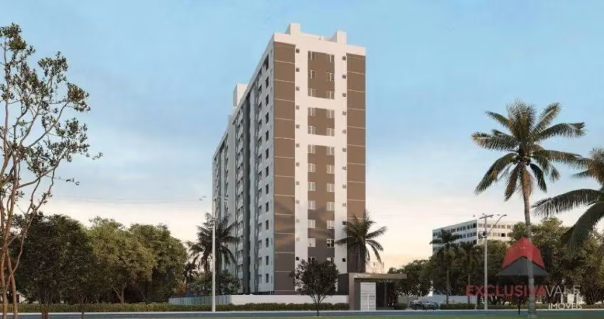 Apartamento à venda, 51 m² por R$ 330.000,00 - Parque Residencial Flamboyant - São José dos Campos/SP