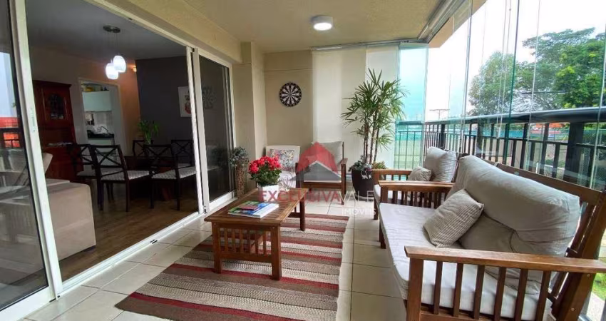 Apartamento com 3 dormitórios à venda, 116 m² por R$ 1.380.000,00 - Jardim Aquarius - São José dos Campos/SP