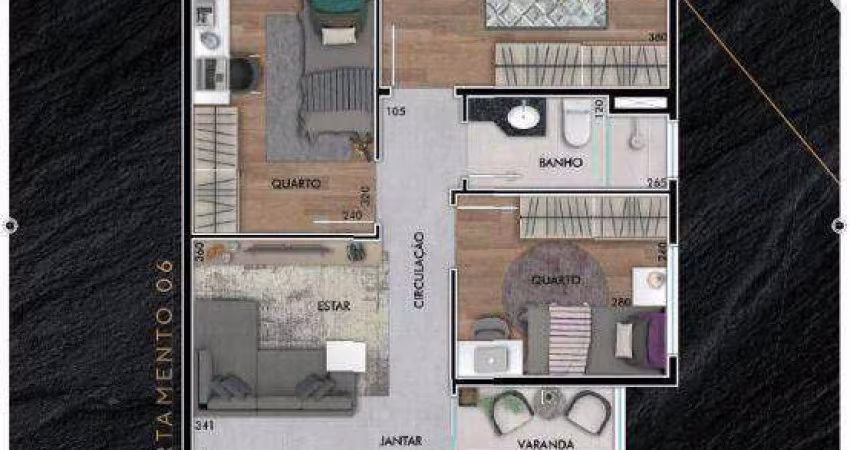 Apartamento à venda, 69 m² por R$ 530.000,00 - Jardim Oriente - São José dos Campos/SP