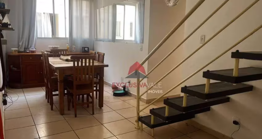 Apartamento duplex com 3 dormitórios à venda, 147 m² por r$ 287.000,00 - jardim santa clara - taubaté/sp