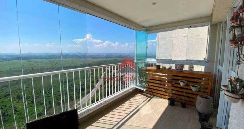 Apartamento com 3 suites, varanda gourmet, 3 vagas à venda, 142 m² por R$ 1.380.000 - Jardim das Indústrias - São José dos Campos/SP