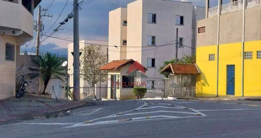 Apartamento com 2 dormitórios à venda, 58 m² por R$ 159.900,00 - Santana - São José dos Campos/SP