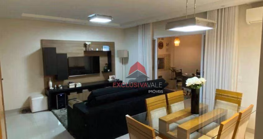 Lindo Apto pronto para morar,lazer com Piscina,Academia,,Piscina e Churrasqueira à venda, 110 m² por R$ 1.200.000 - Vila Ema - São José dos Campos/SP