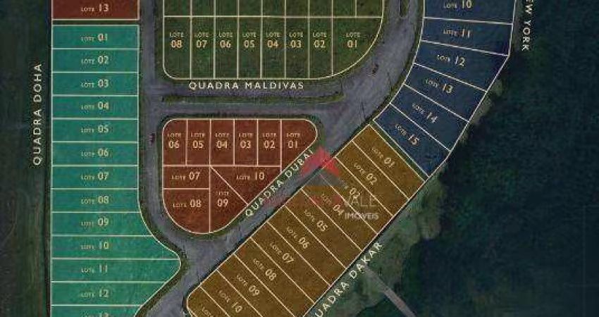Terreno à venda, 950 m² por R$ 1.978.374,00 - Urbanova - São José dos Campos/SP