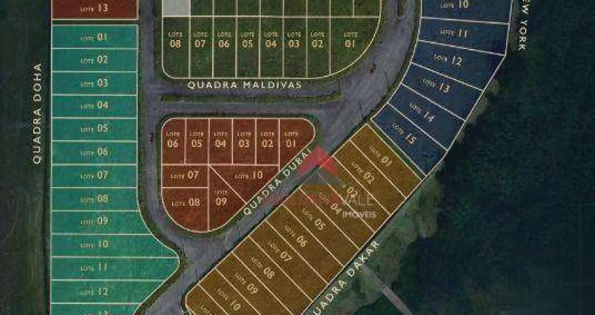 Terreno à venda, 682 m² por R$ 1.828.757,00 - Urbanova - São José dos Campos/SP