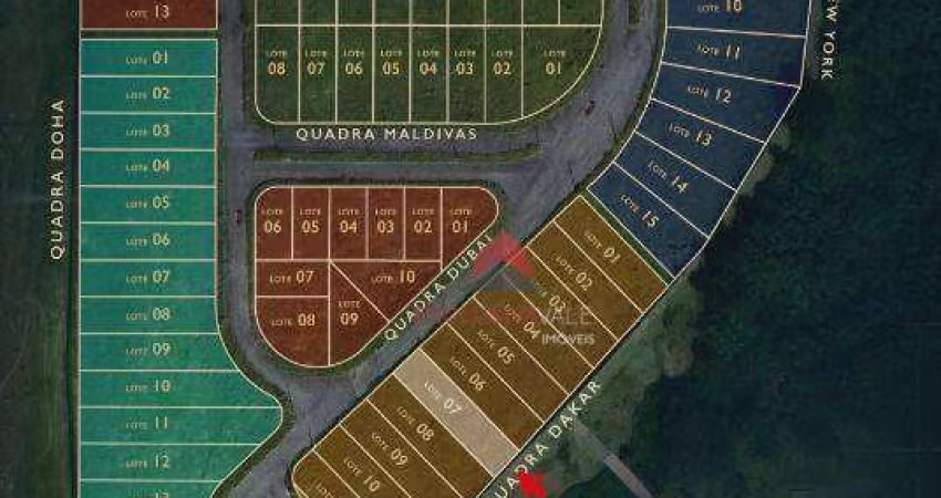 Terreno à venda, 882 m² por R$ 2.227.237,00 - Urbanova - São José dos Campos/SP