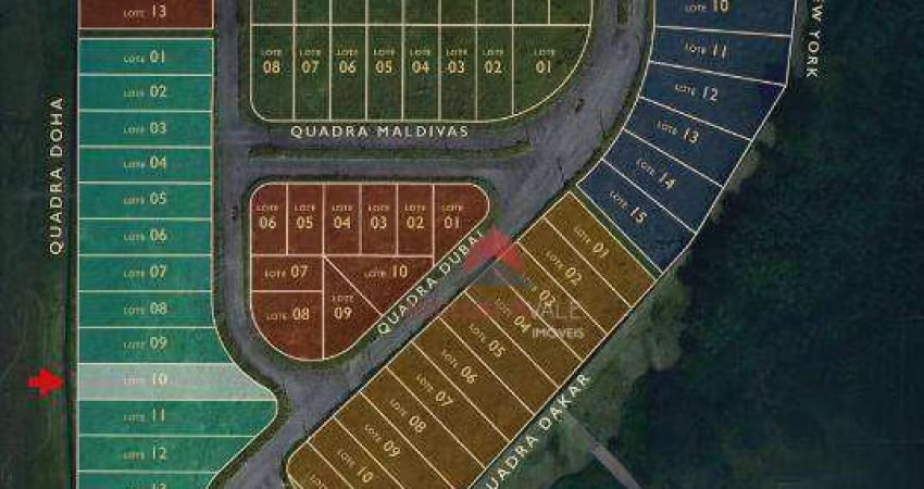 Terreno à venda, 1102 m² por R$ 2.281.858,00 - Urbanova - São José dos Campos/SP