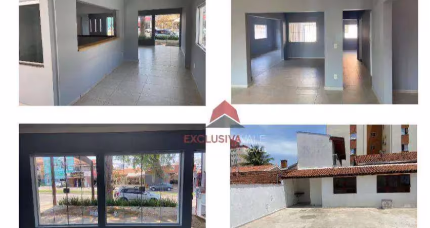 Casa comercial para alugar, 150 m² por R$ 6.600/mês - Jardim das Indústrias - São José dos Campos/SP