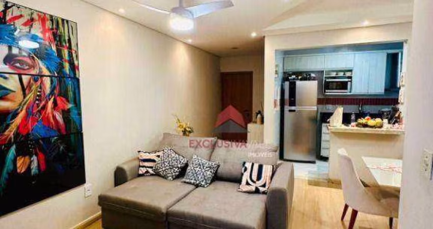 Apartamento com 3 dormitórios à venda, 90 m² por R$ 490.000 - Vila Antônio Augusto Luiz - Caçapava/SP
